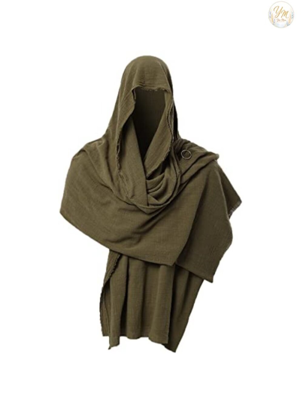 GRACEART Post Apocalyptic Shawl Scarf Shaman Cowl Medieval Costume Sash